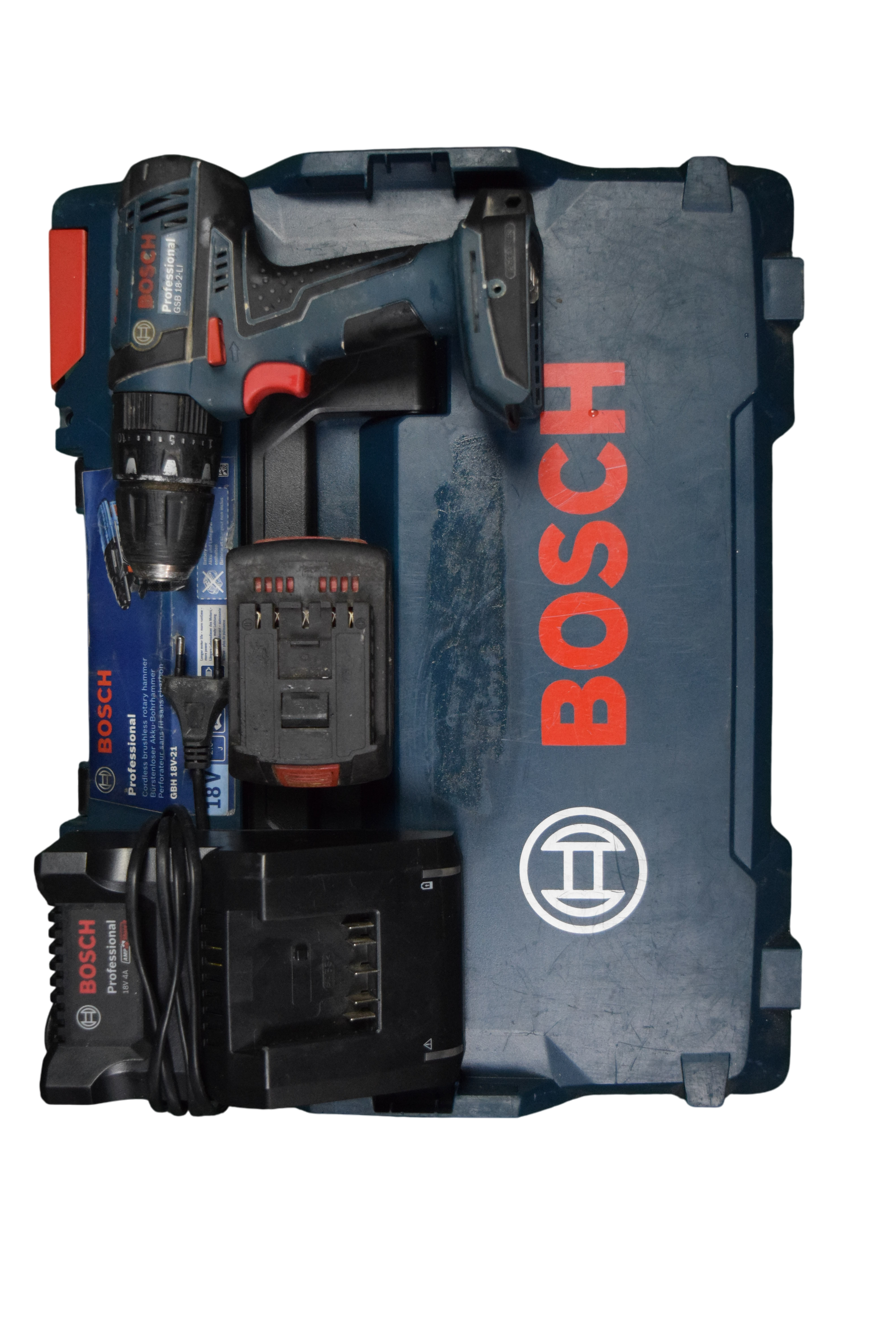 Autofiletanta Bosch GSB 18-2-LI