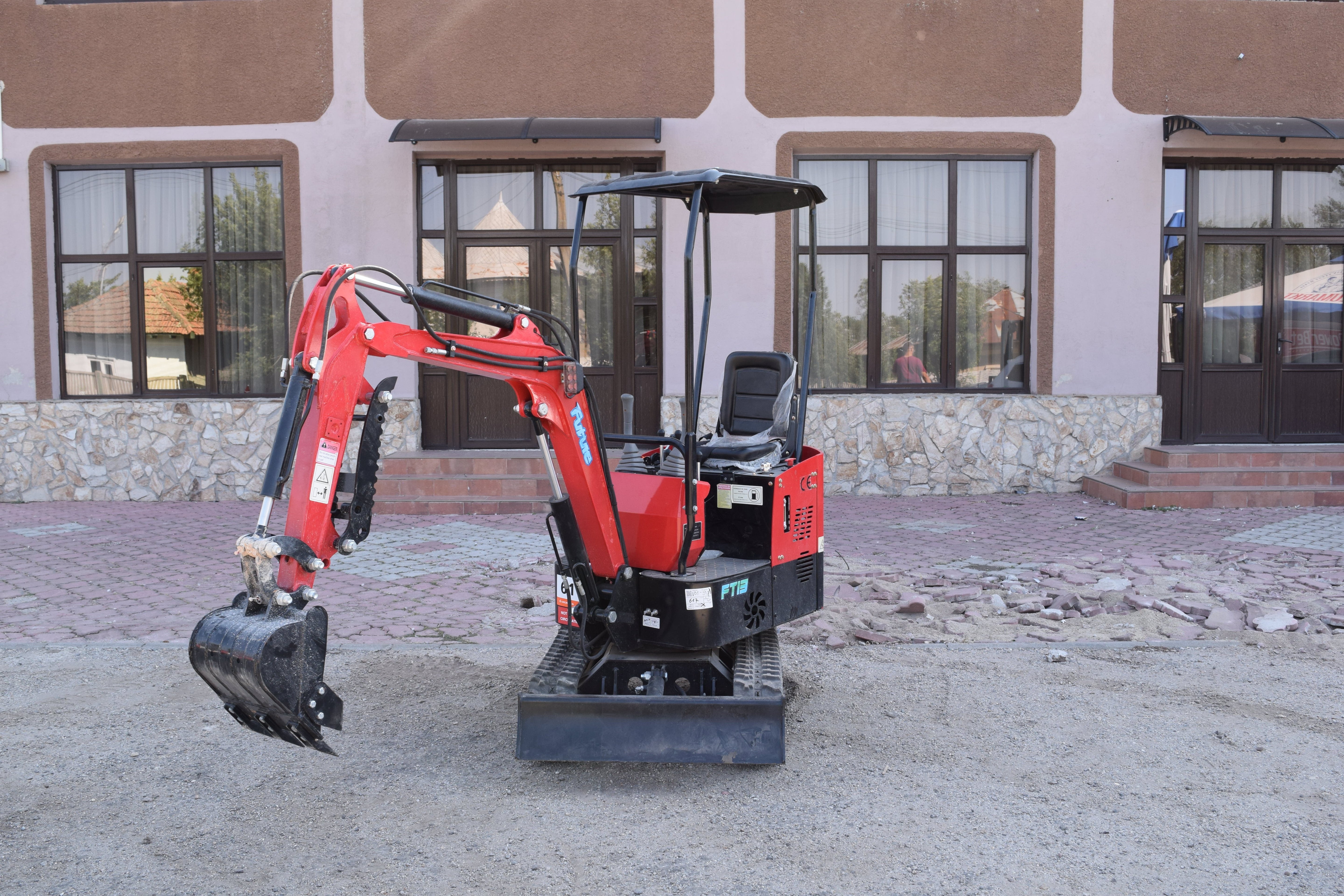Mini Excavatorul Pe Senile Future FT13