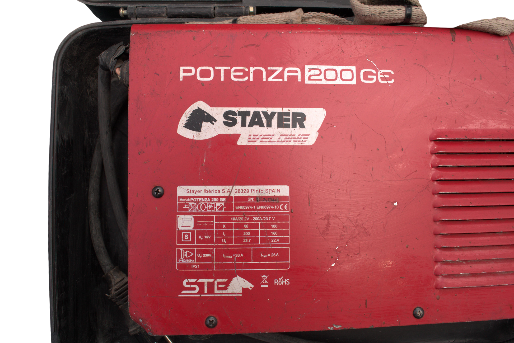 Aparat De Sudură Tip Invertor STAYER Potenza 200 GE