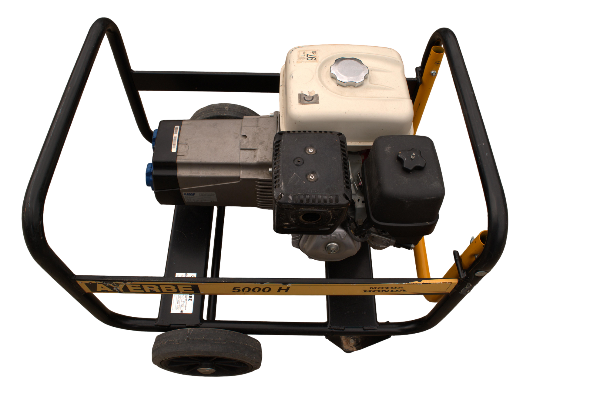 Generator Electric Pe Benzină AYERBE 5000 H Cu Motor Honda GX270