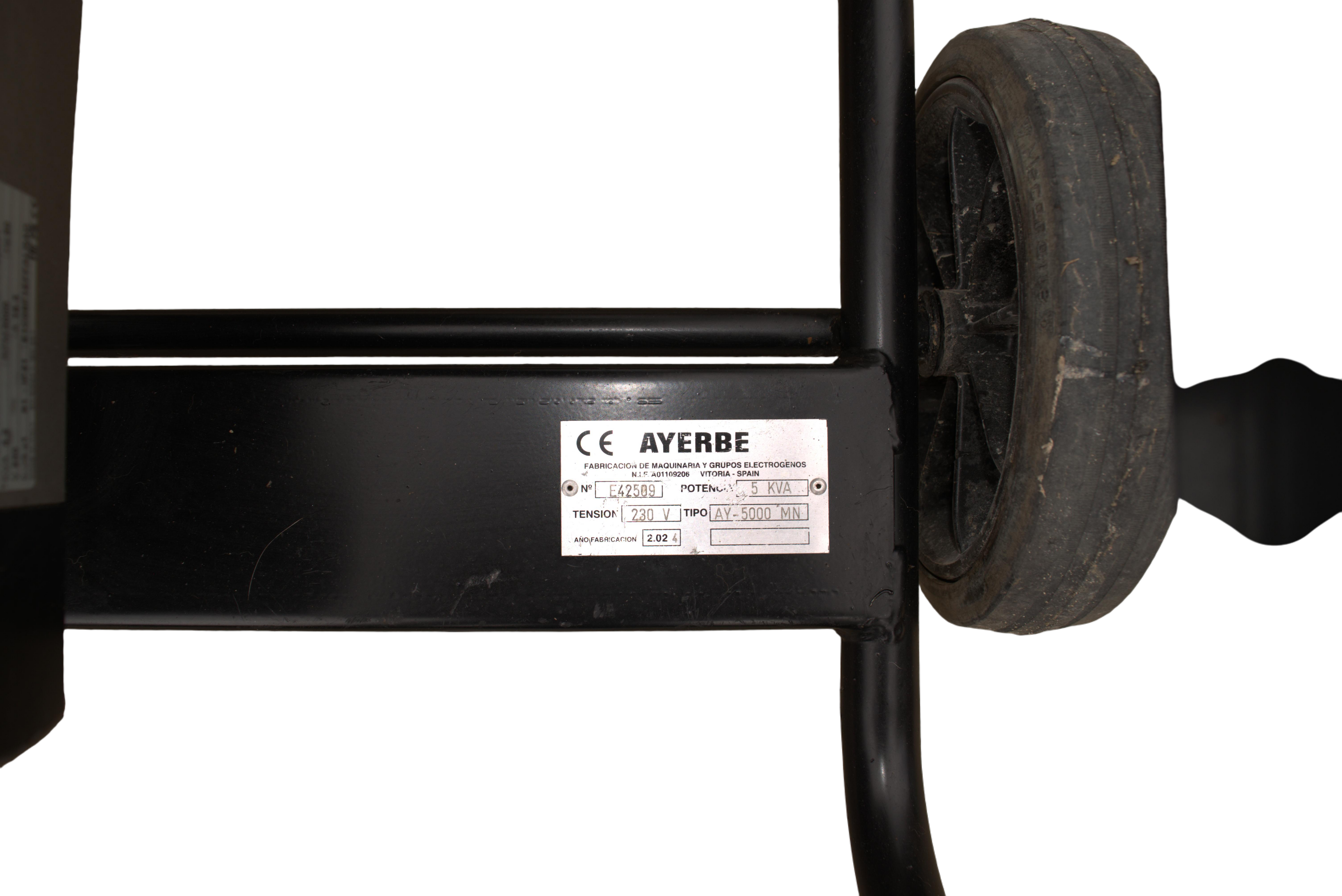 Generator Electric Pe Benzină AYERBE 5000 H Cu Motor Honda GX270 - 0
